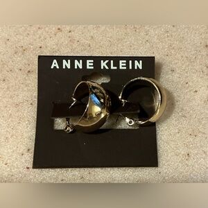 Anne Klein Gold Hoop Earrings